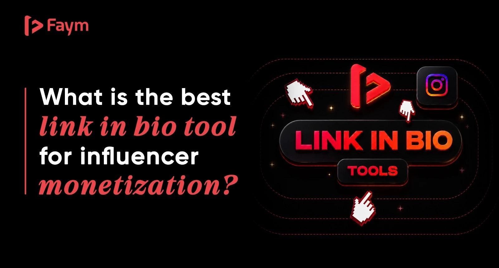 What is the Best Link in Bio Tool for Influencer Monetization?